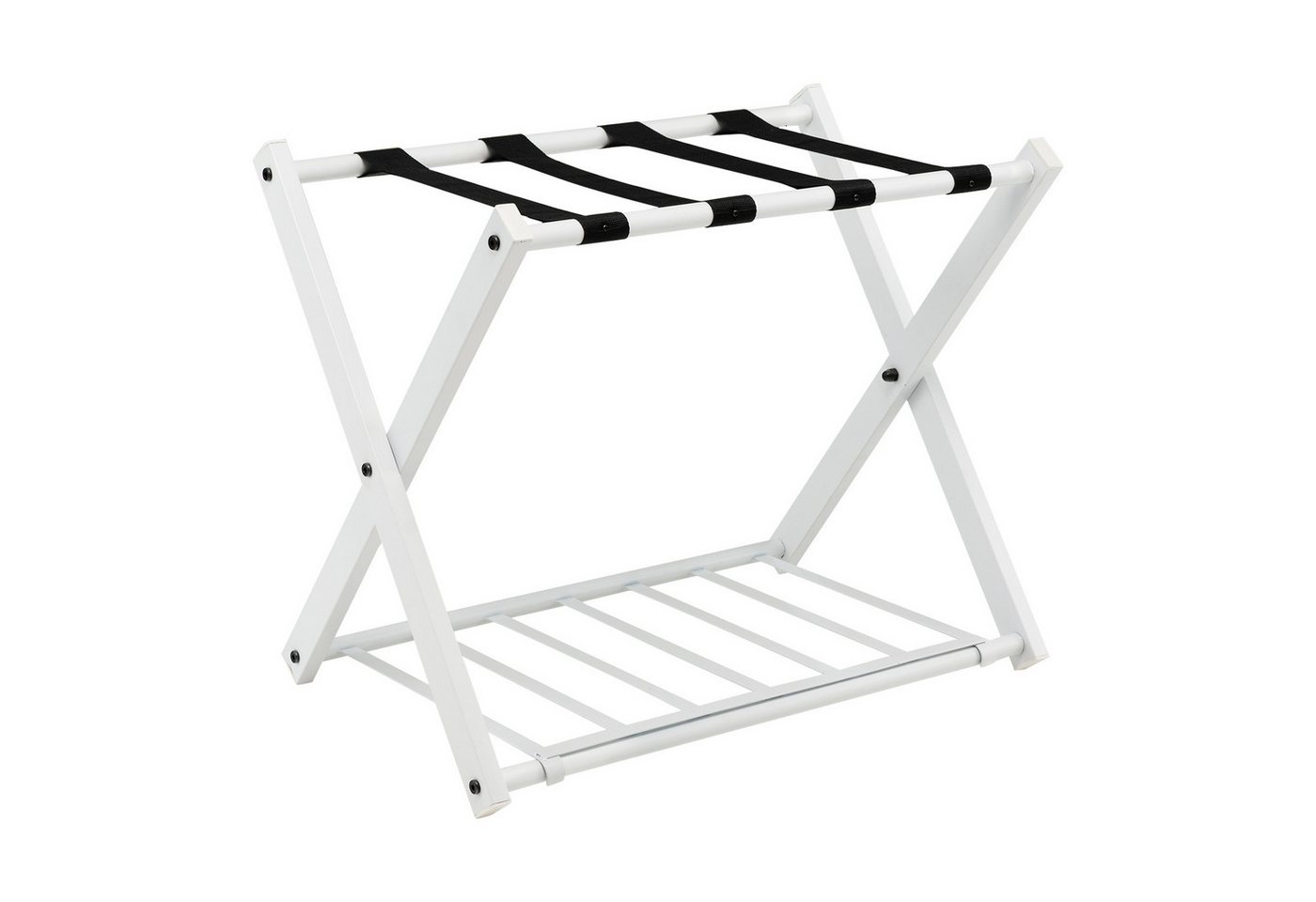 COSTWAY Kastenständer Gepäckablage Metall, 1-tlg. von COSTWAY