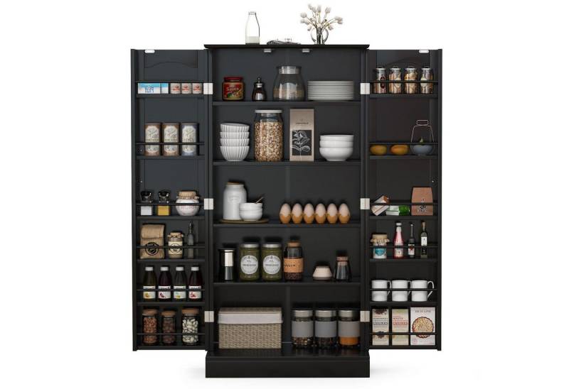 COSTWAY Küchenbuffet Küchenschrank Vorratsschrank mit verstellbarer Ablage, 60x40x120cm COSTWAY Küchenbuffet Küchenschrank Vorratsschrank mit verstellbarer Ablage, 60x40x120cm von COSTWAY