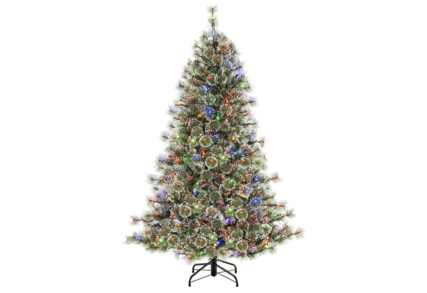 COSTWAY Künstlicher Weihnachtsbaum, 180 cm, 598 Spitzen, 350 LEDs, Grün COSTWAY Künstlicher Weihnachtsbaum, 180 cm, 598 Spitzen, 350 LEDs, Grün von COSTWAY