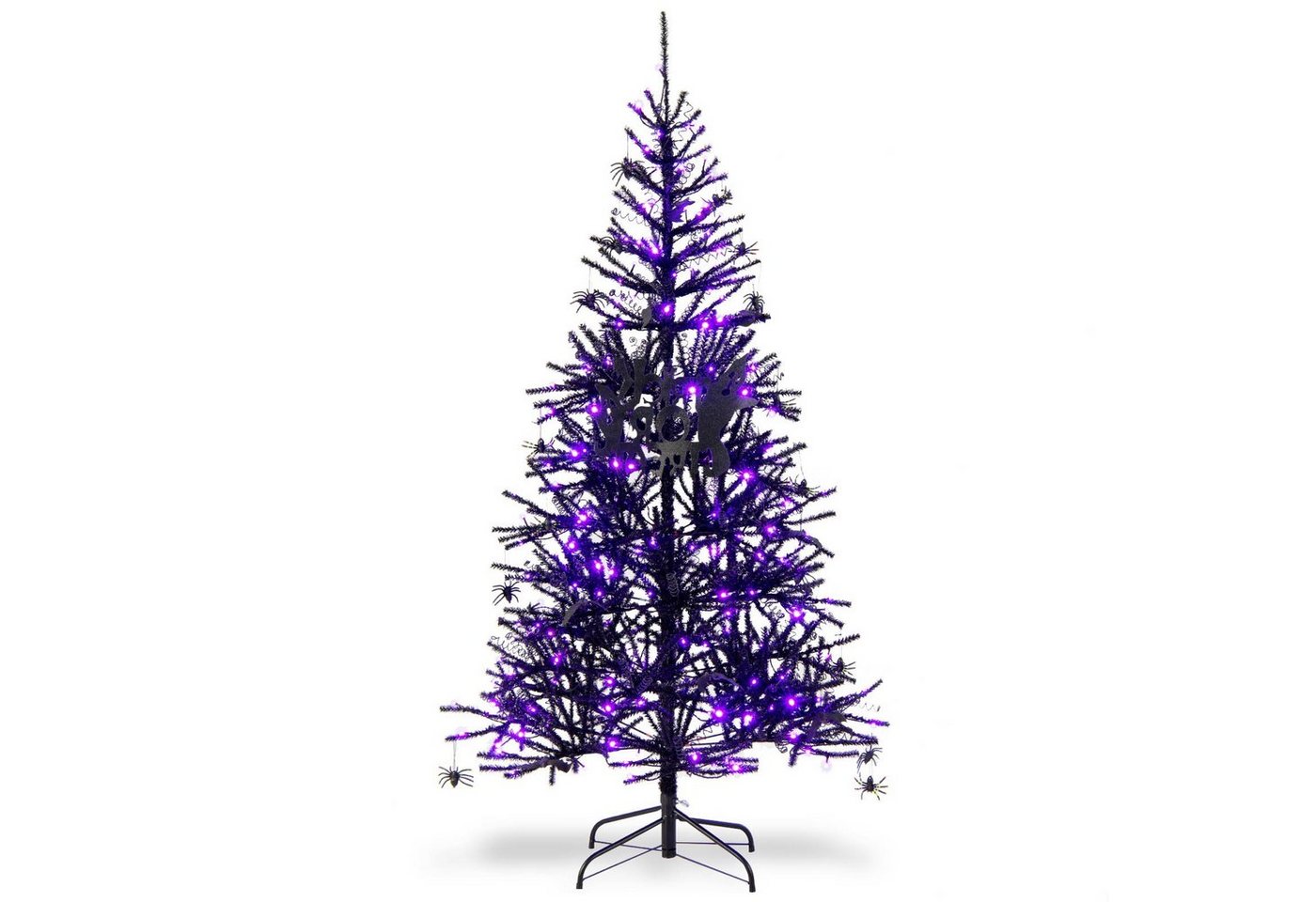COSTWAY Künstlicher Weihnachtsbaum, mit 250 lila LEDs, Schmuck & 791 Spitzen COSTWAY Künstlicher Weihnachtsbaum, mit 250 lila LEDs, Schmuck & 791 Spitzen von COSTWAY