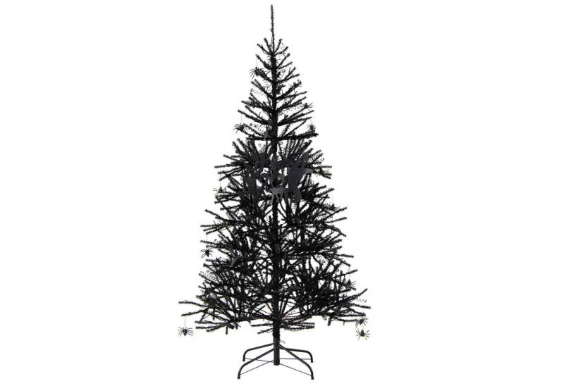 COSTWAY Künstlicher Weihnachtsbaum, mit 250 lila LEDs, Schmuck & 791 Spitzen von COSTWAY