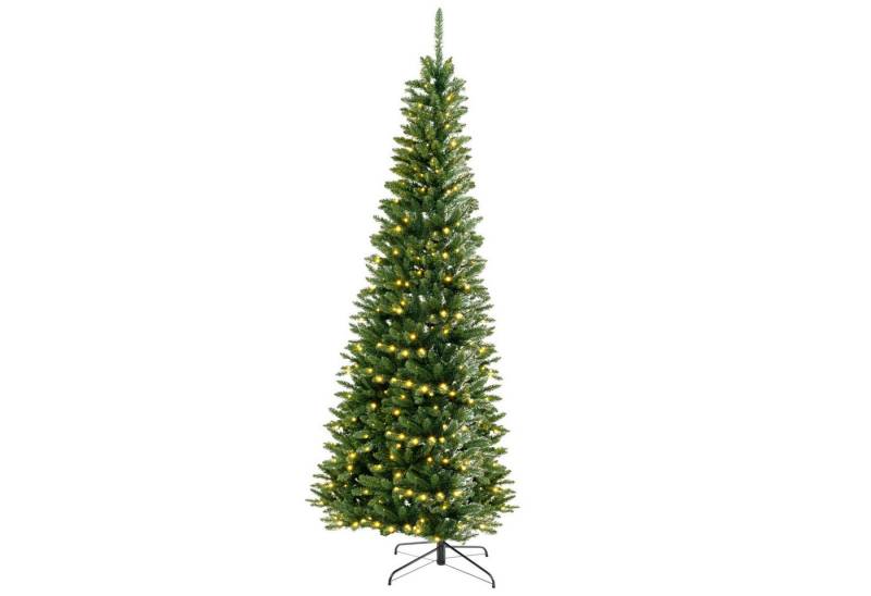 COSTWAY Künstlicher Weihnachtsbaum, 240cm, 360 LEDs, 1137 Zweigspitze von COSTWAY