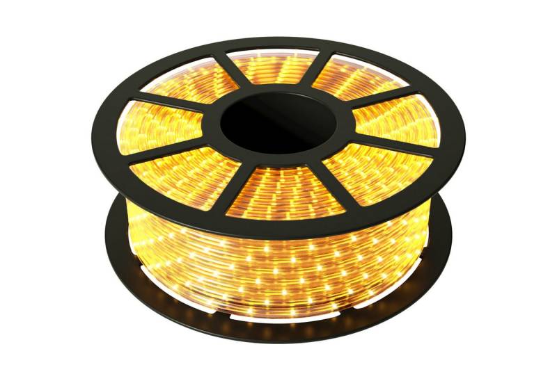 COSTWAY LED-Lichterschlauch 10M Lichterschlauch mit 360 LEDs von COSTWAY