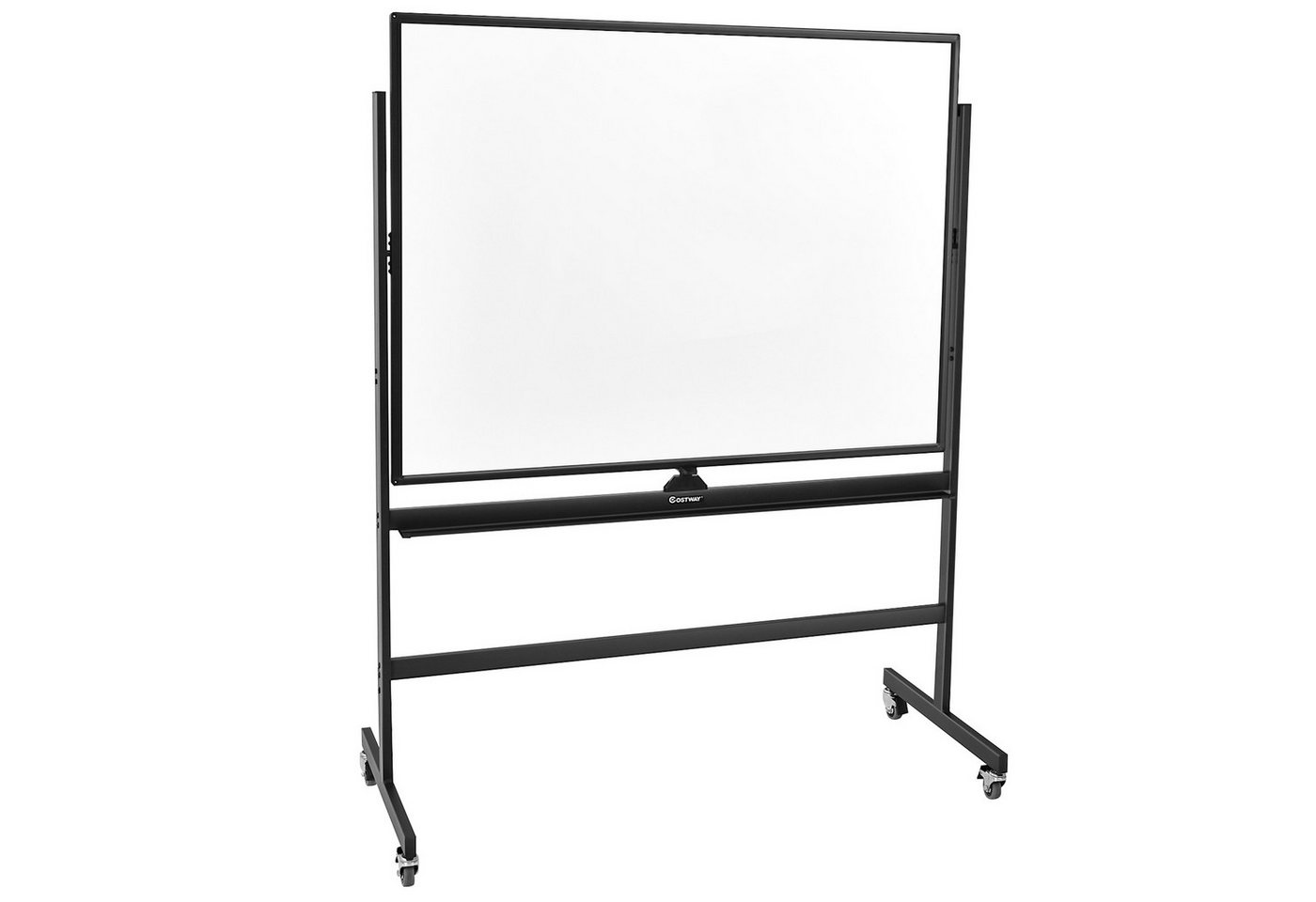 COSTWAY Magnettafel, doppelseitig, höheverstellbar, 360° drehbar, mit Rollen von COSTWAY