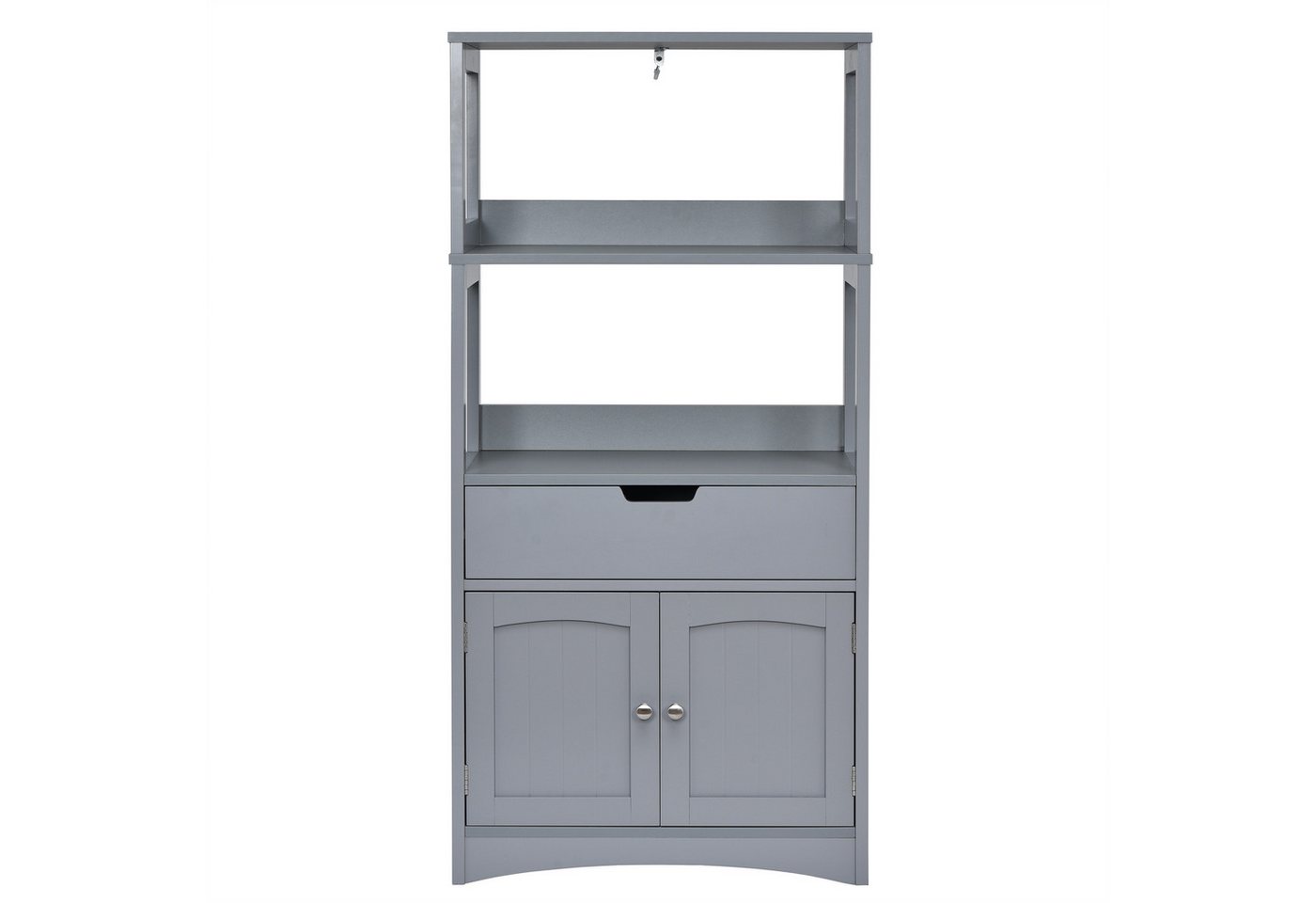 COSTWAY Mehrzweckschrank Bücherschrank mit Türen & 3 Regalen & Schublade COSTWAY Mehrzweckschrank Bücherschrank mit Türen & 3 Regalen & Schublade von COSTWAY