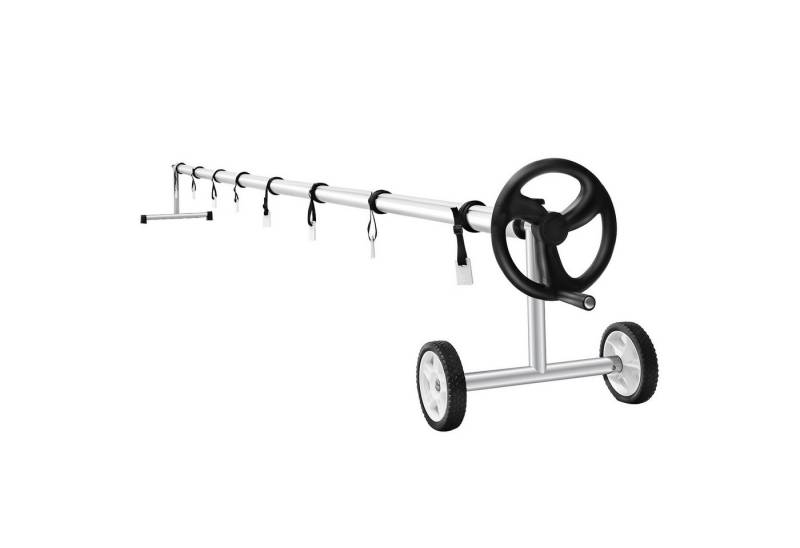 COSTWAY Pool-Abdeckplane Aufrollsystem, Länge von 1,65 - 7,7m von COSTWAY