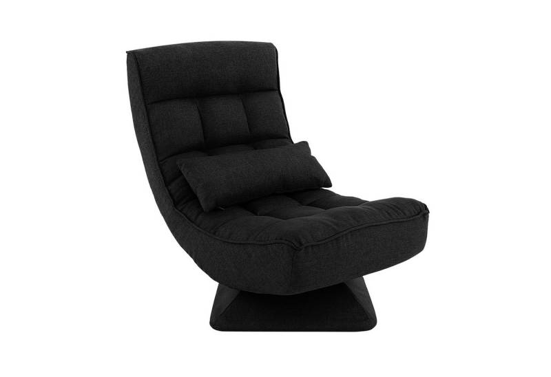 COSTWAY Relaxsessel, 360° drehbar, verstellbar, klappbar,Kissen von COSTWAY
