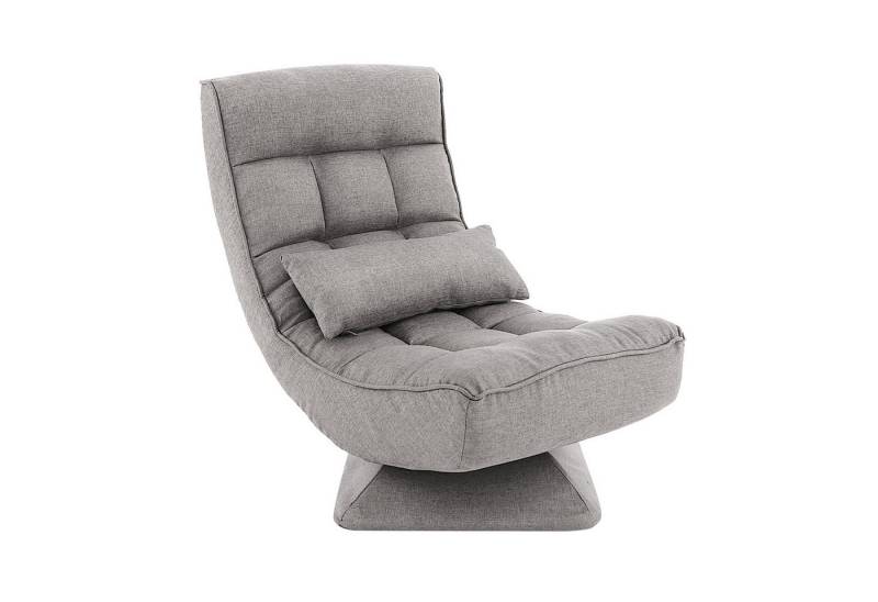 COSTWAY Relaxsessel, 360° drehbar, verstellbar, klappbar,Kissen von COSTWAY