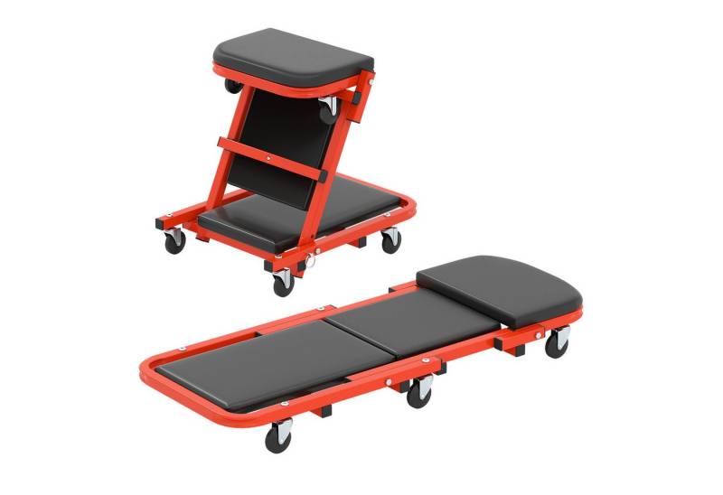 COSTWAY Rollbrett, 2 in 1 Werkstatthocker & Werkstatt bis 160kg 102x40x14cm COSTWAY Rollbrett, 2 in 1 Werkstatthocker & Werkstatt bis 160kg 102x40x14cm von COSTWAY