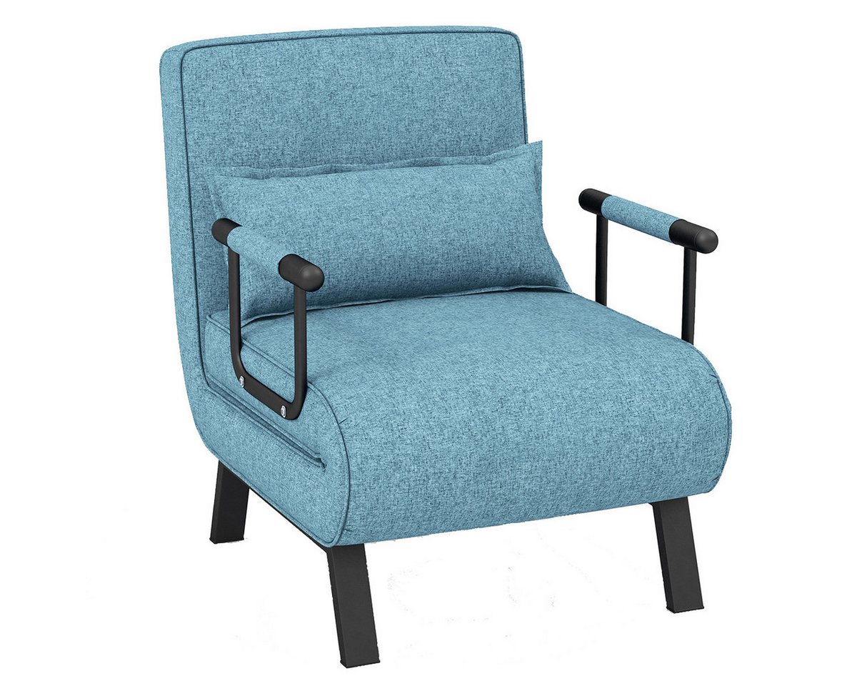 COSTWAY Schlafsofa, 4 in 1,klappbar,mit verstellbarer Rückenlehne,150 kg von COSTWAY