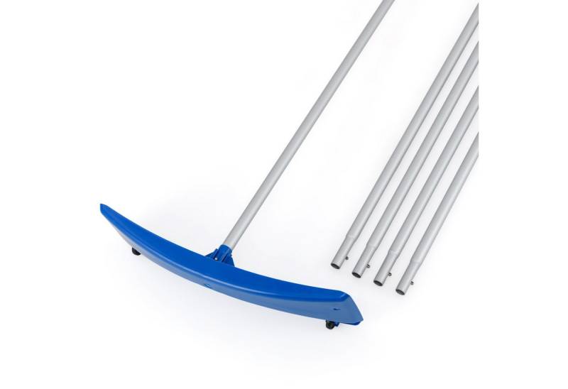 COSTWAY Schneeschieber, Schneeräumer 122-574 cm mit Rollen von COSTWAY