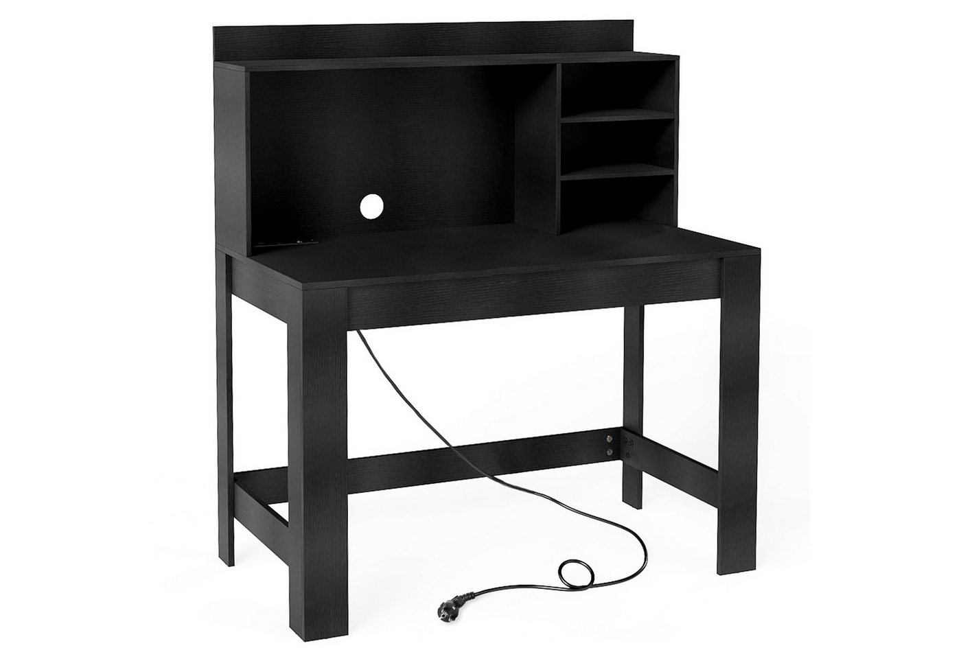 COSTWAY Schreibtisch, Mit Aufsatzschrank, Steckdosen & Kabeldurchführung COSTWAY Schreibtisch, Mit Aufsatzschrank, Steckdosen & Kabeldurchführung von COSTWAY