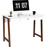 COSTWAY Schreibtisch mit Schublade von COSTWAY