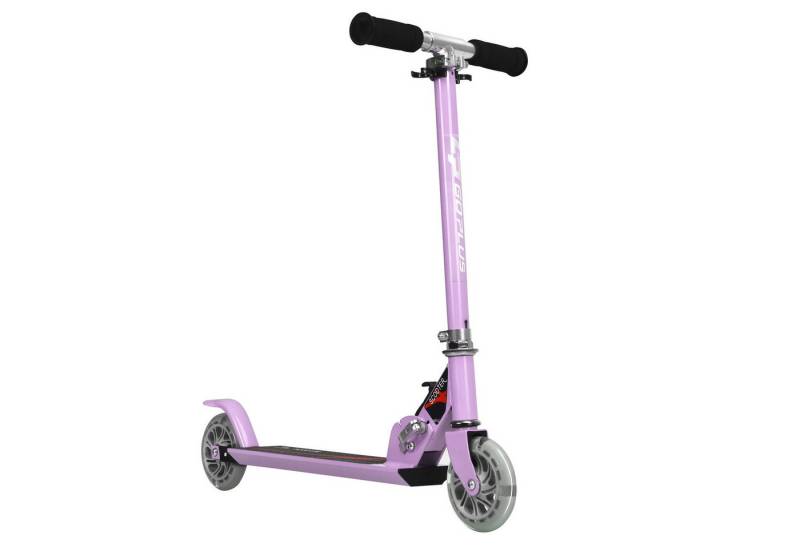 COSTWAY Scooter Kinder Cityroller, höhenverstellbar, klappbar, mit 2 LED Räder von COSTWAY