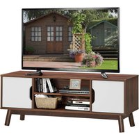 COSTWAY TV-Lowboard Fernsehschrank Holz von COSTWAY