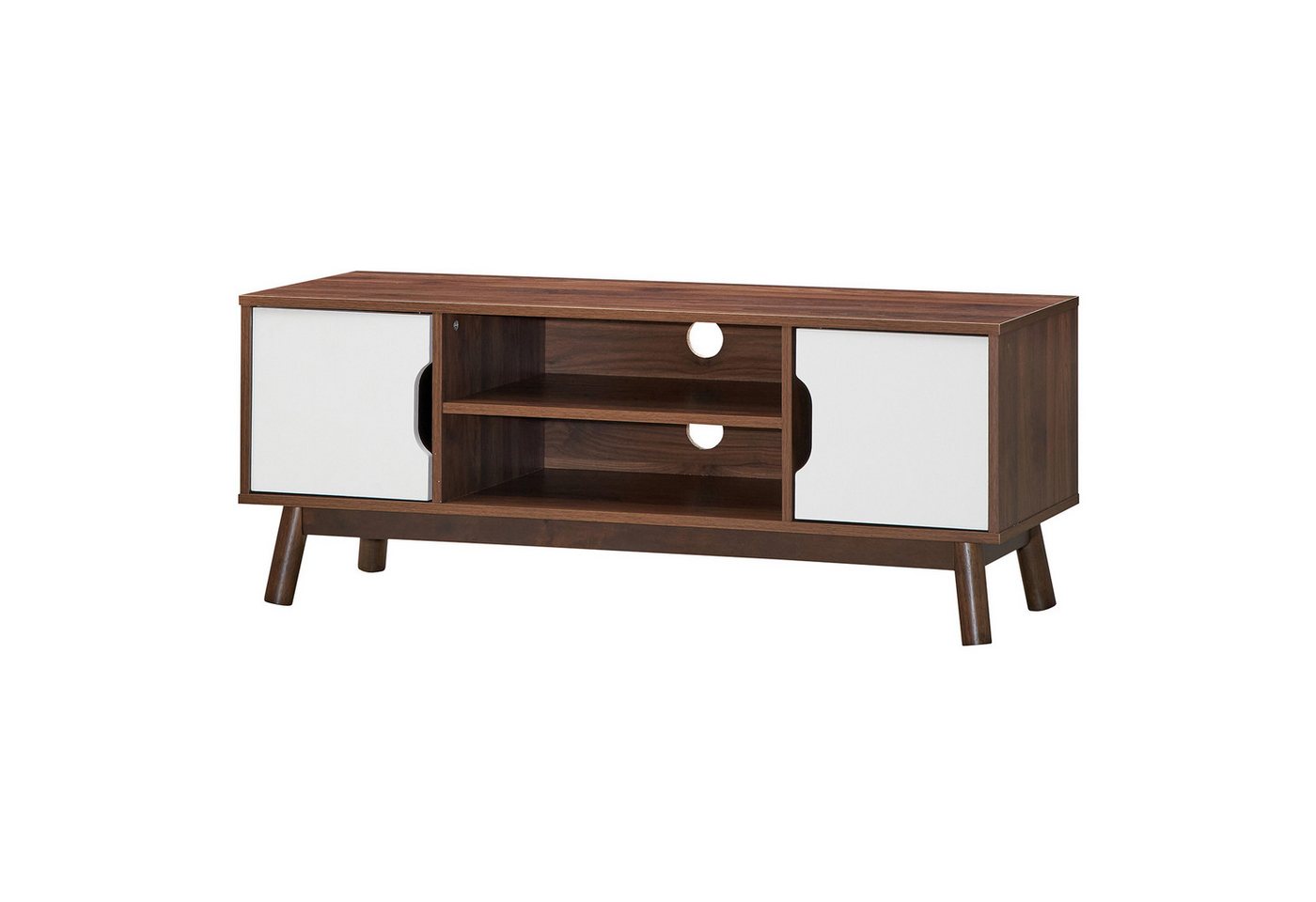 COSTWAY TV-Schrank mit Türen & offenem Regal COSTWAY TV-Schrank mit Türen & offenem Regal von COSTWAY