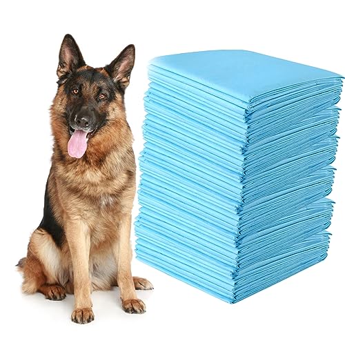 COSTWAY Trainingsunterlagen Hunde, Auslaufsicheres 5-lagiges Design, Welpenunterlagen Puppy-Pads, Hygieneunterlagen Einwegpads PIPI-Pads, Trainingspads Welpen (150 Stück 75x75cm) von COSTWAY