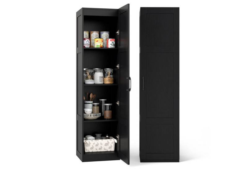 COSTWAY Vorratsschrank Hochschrank schmal, Bodenschrank mit Tür 40x37,5x150cm COSTWAY Vorratsschrank Hochschrank schmal, Bodenschrank mit Tür 40x37,5x150cm von COSTWAY