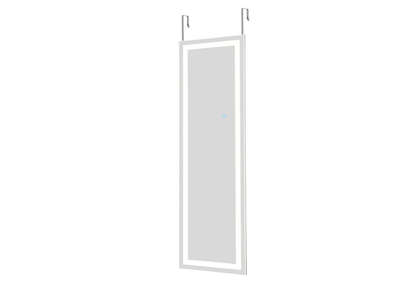 COSTWAY Wandspiegel, mit Beleuchtung in 3 Farben&Touchscreen, Ganzkörper von COSTWAY