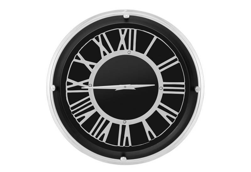 COSTWAY Wanduhr (ohne Tickgeräusche, große Funkuhr, 34,5 x 34,5 x 12 cm) von COSTWAY