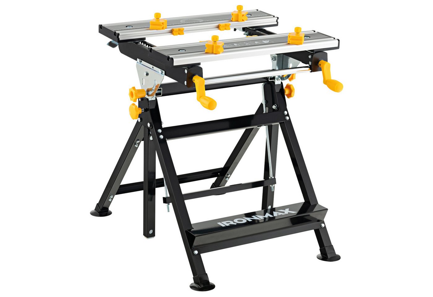 COSTWAY Werkbank Werktisch, 4-Fach neigbar, klappbar, 100 kg belastbar von COSTWAY
