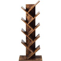 COSTWAYBücherregal Holz von COSTWAY