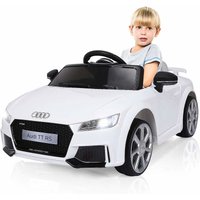 Costway - 12V Audi Kinderauto mit 2,4G-Fernbedienung, 3 Gang Elektroauto 2,5-5km/h mit MP3, Hupe, Musik und LED-Leuchten, Kinderfahrzeug für Kinder Costway - 12V Audi Kinderauto mit 2,4G-Fernbedienung, 3 Gang Elektroauto 2,5-5km/h mit MP3, Hupe, Musik und LED-Leuchten, Kinderfahrzeug für Kinder von COSTWAY