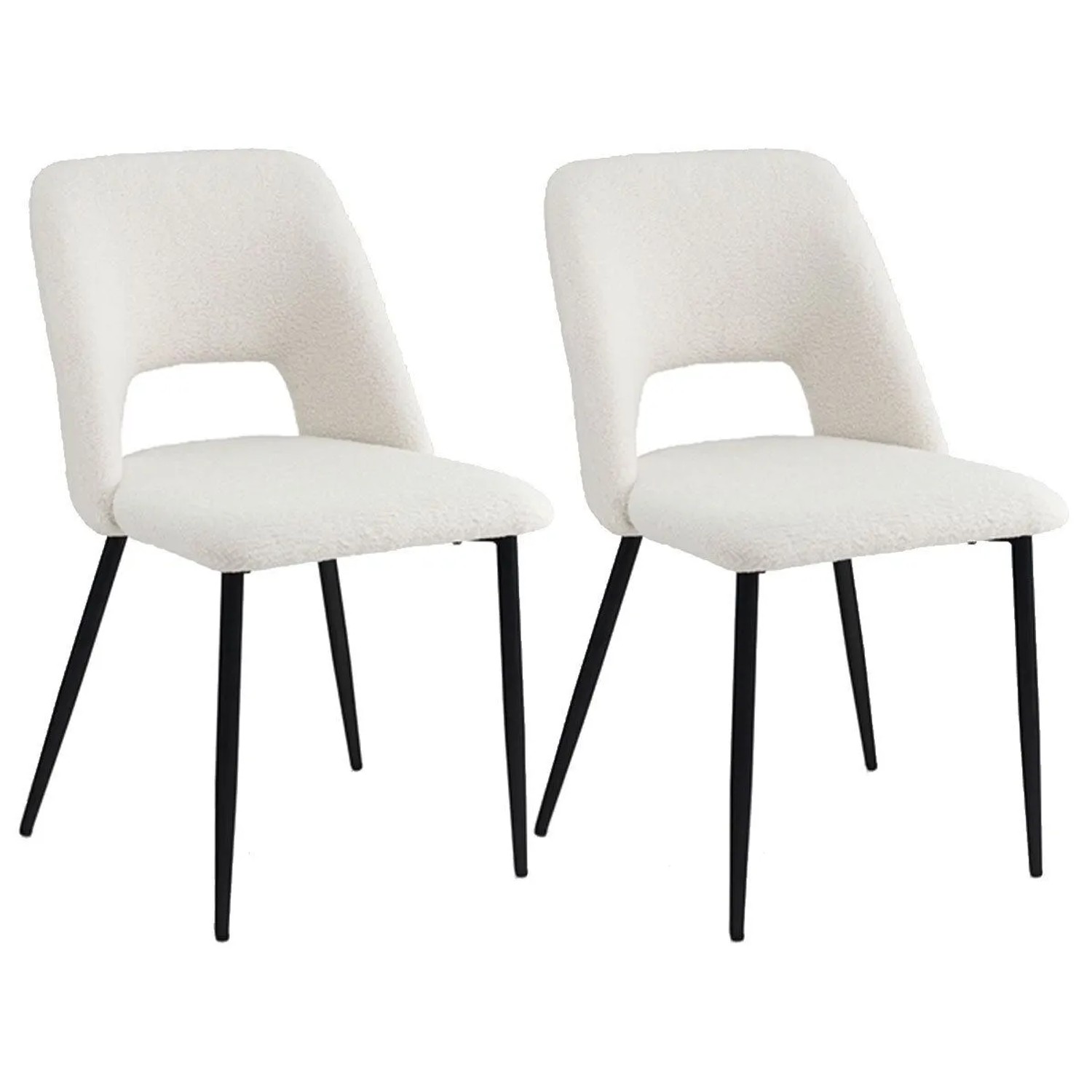 Costway 2er Set Esszimmerstühle Sitzhöhe 49cm Metallrahmen Costway 2er Set Esszimmerstühle Sitzhöhe 49cm Metallrahmen von COSTWAY