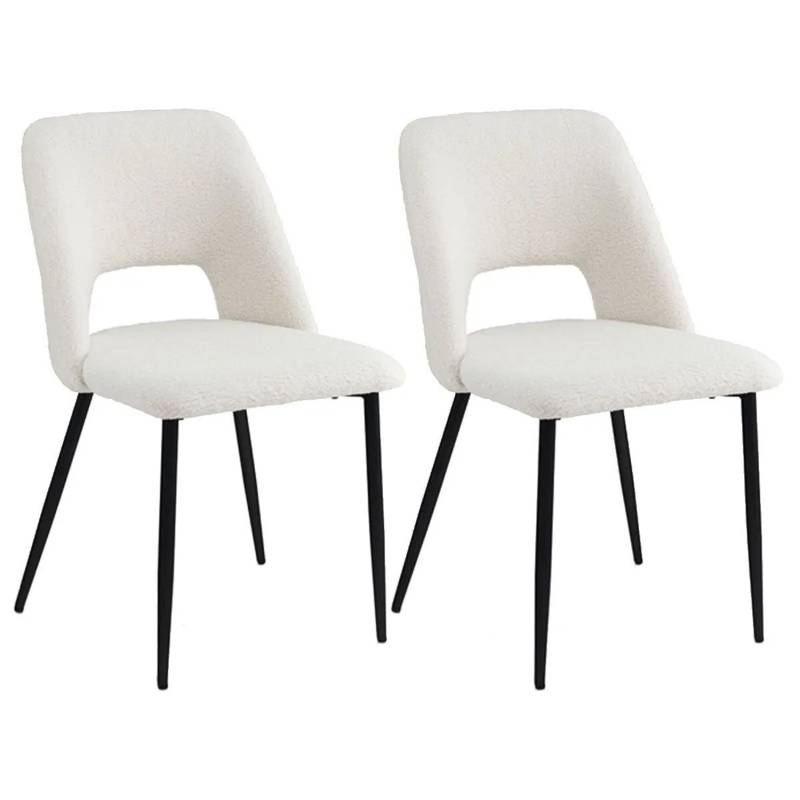 Costway 2er Set Esszimmerstühle Sitzhöhe 49cm Metallrahmen Costway 2er Set Esszimmerstühle Sitzhöhe 49cm Metallrahmen von COSTWAY