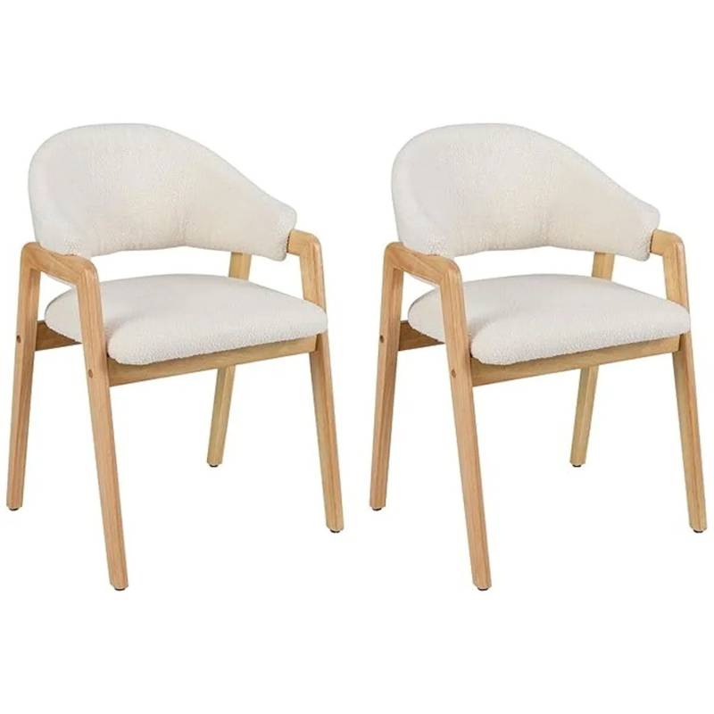 Costway 2er Set Esszimmerstühle mit Gepolstertem Sitz Holz Costway 2er Set Esszimmerstühle mit Gepolstertem Sitz Holz von COSTWAY