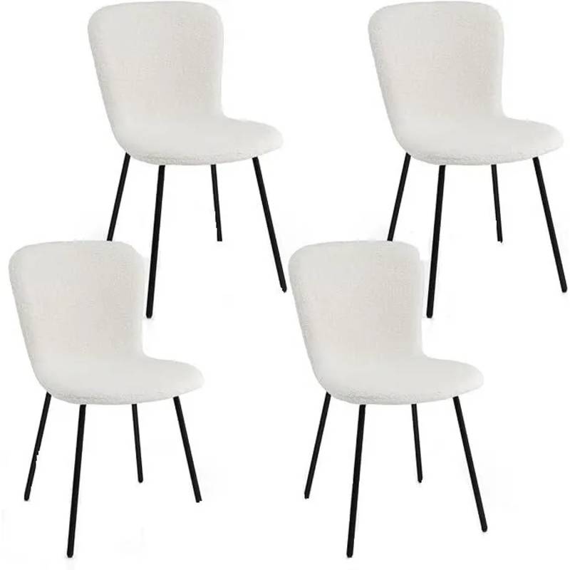 Costway 4er Set Esszimmerstühle Sitzhöhe 49cm Metallrahmen Costway 4er Set Esszimmerstühle Sitzhöhe 49cm Metallrahmen von COSTWAY