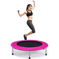 97cm Mini Trampolin, Fitness Trampolin faltbar, Kindertrampolin bis 150kg belastbar, Gartentrampolin, Indoor- und Outdoortrampolin für Kinder und von COSTWAY