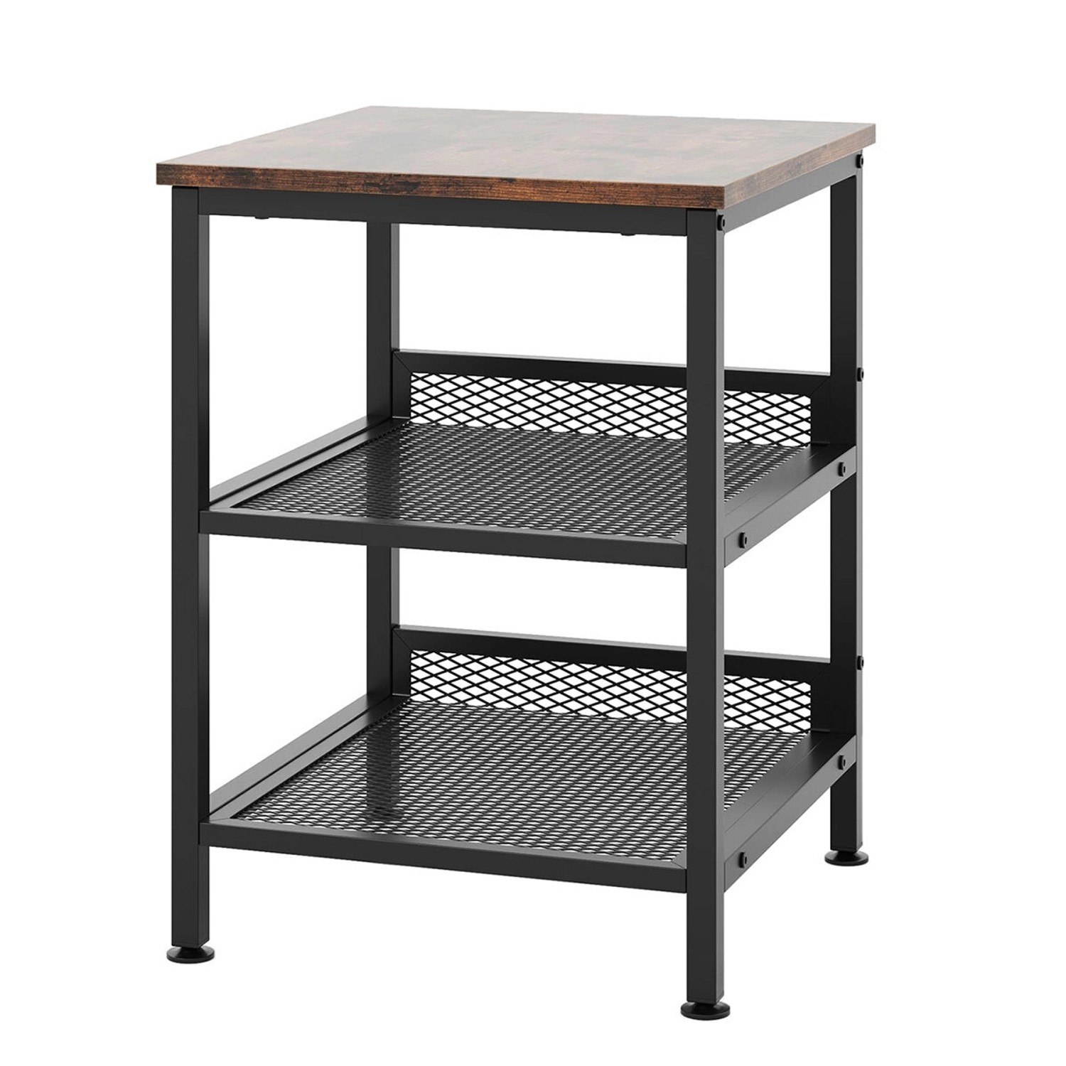 Costway Beistelltisch 3 Etagen Nachttisch Sofatisch Couchtisch Braun Costway Beistelltisch 3 Etagen Nachttisch Sofatisch Couchtisch Braun von COSTWAY