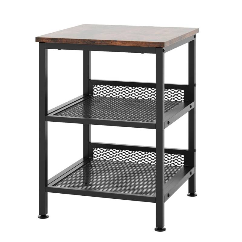 Costway Beistelltisch 3 Etagen Nachttisch Sofatisch Couchtisch Braun Costway Beistelltisch 3 Etagen Nachttisch Sofatisch Couchtisch Braun von COSTWAY