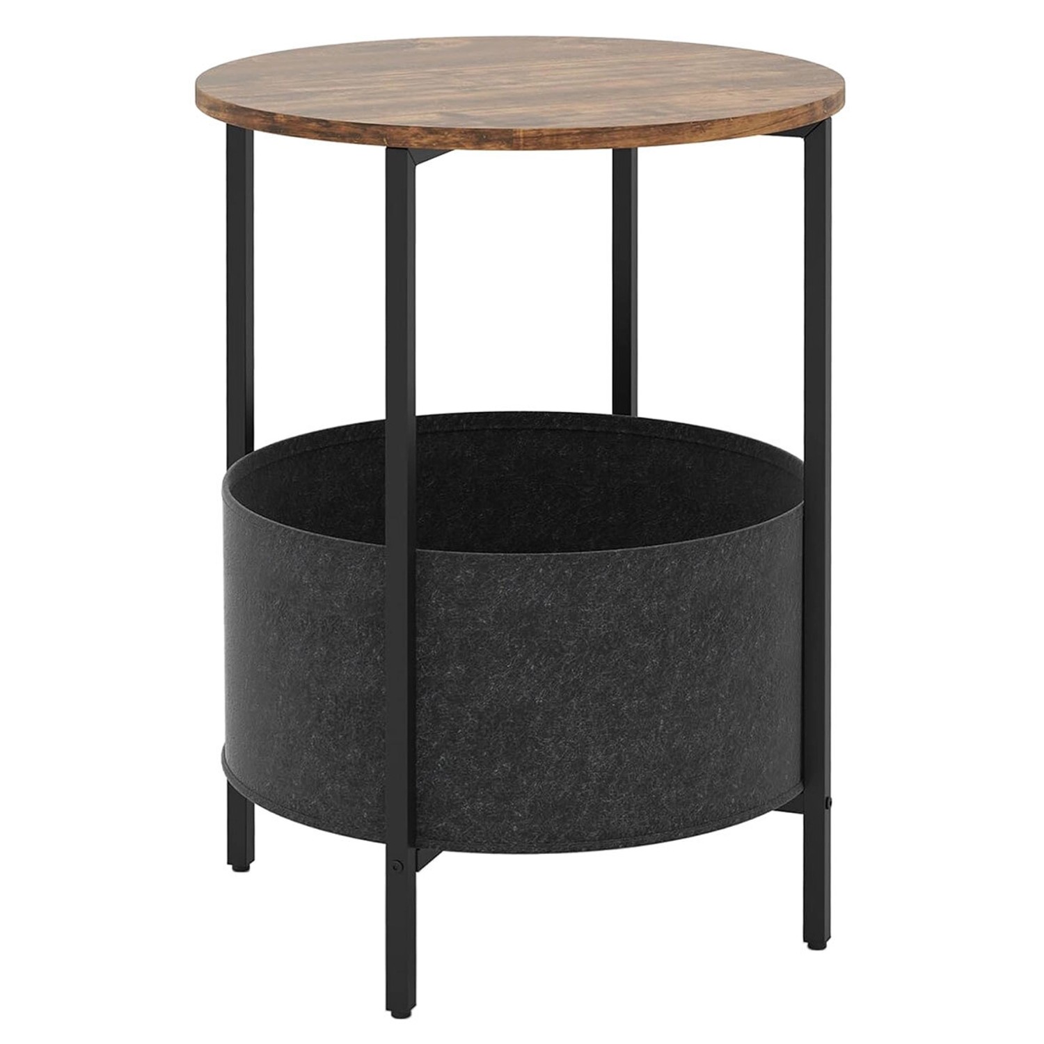 Costway Beistelltisch Rund Kleiner Tisch Nachttisch Modern Braun Costway Beistelltisch Rund Kleiner Tisch Nachttisch Modern Braun von COSTWAY