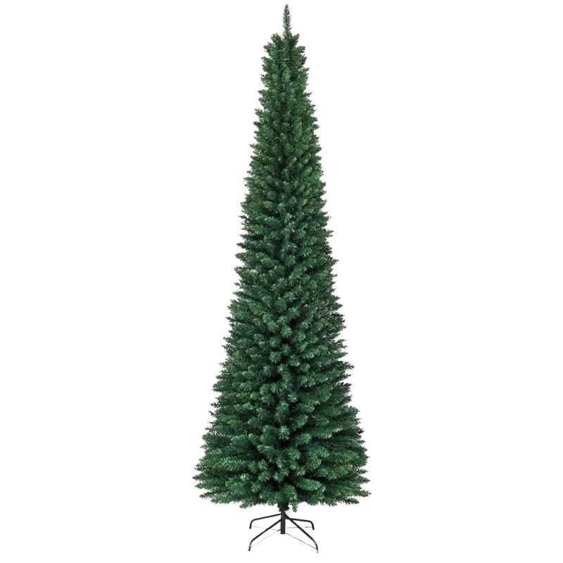 Costway Bleistift Weihnachtsbaum Künstlich 240cm mit Metallständer Costway Bleistift Weihnachtsbaum Künstlich 240cm mit Metallständer von COSTWAY