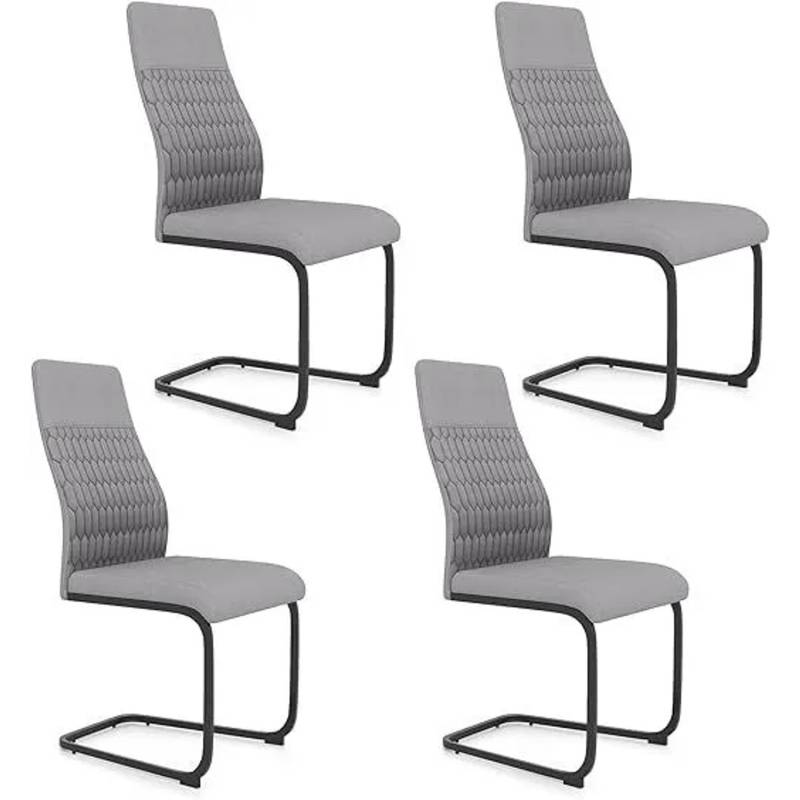 Costway Esszimmerstühle 4er Set Gepolsterter mit Hoher Rückenlehne Costway Esszimmerstühle 4er Set Gepolsterter mit Hoher Rückenlehne von COSTWAY