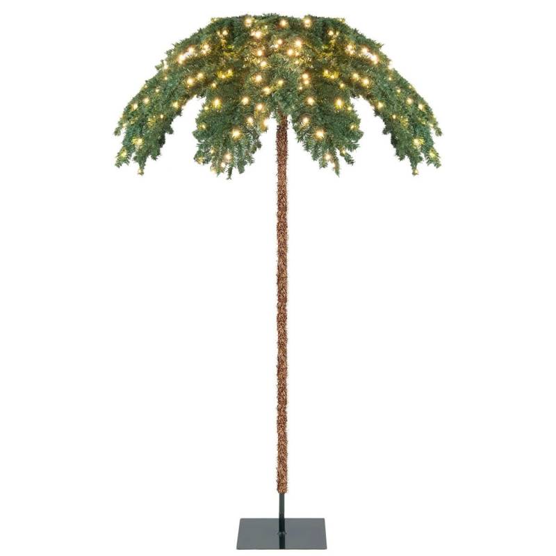 Costway Künstliche Palme Beleuchtet Led Baum mit 813 Spitzen 180 cm Costway Künstliche Palme Beleuchtet Led Baum mit 813 Spitzen 180 cm von COSTWAY