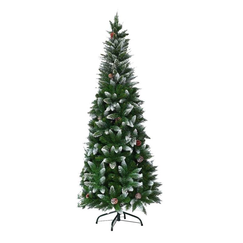Costway Künstlicher Bleistift Weihnachtsbaum mit Kiefernzapfen 180cm Costway Künstlicher Bleistift Weihnachtsbaum mit Kiefernzapfen 180cm von COSTWAY