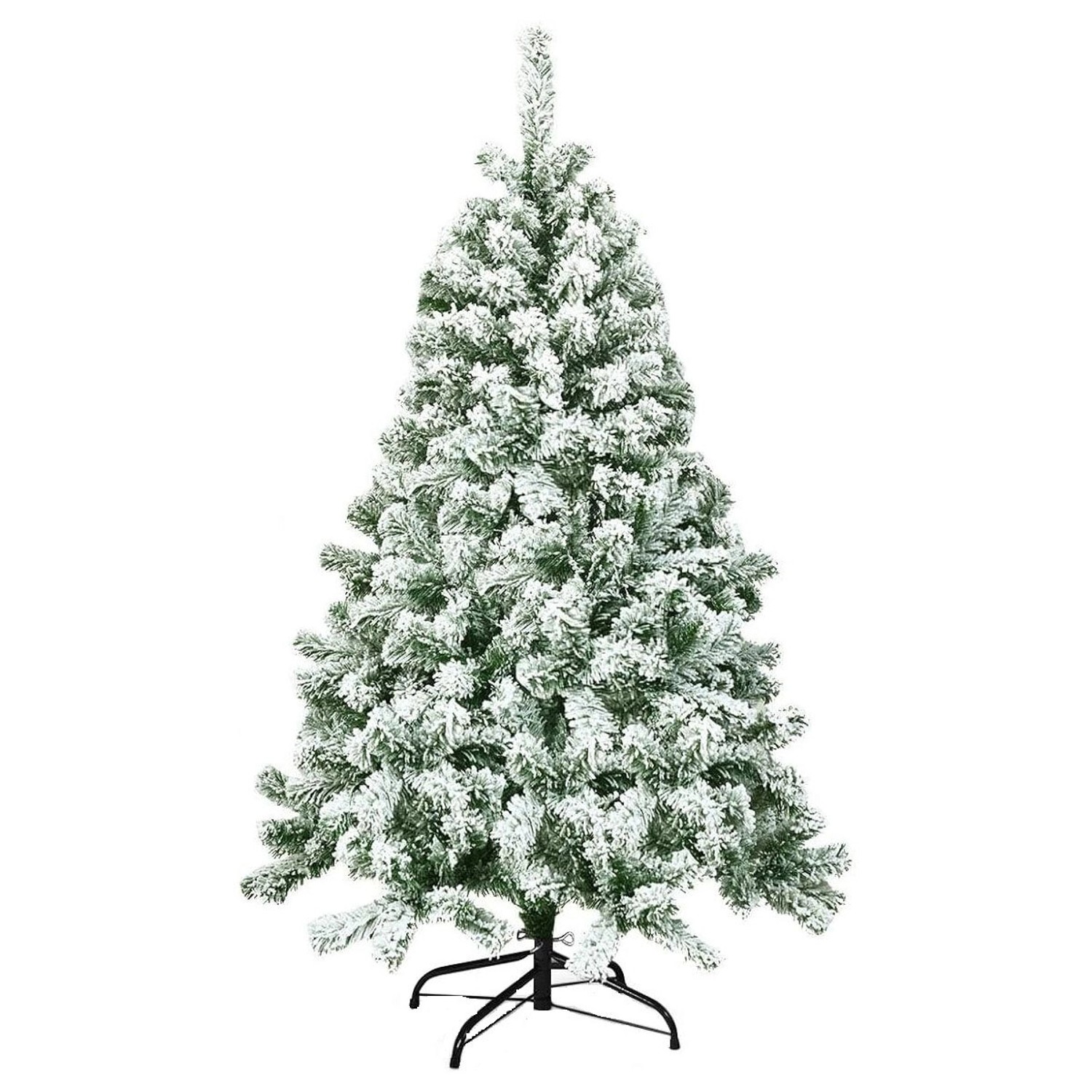 Costway Künstlicher Weihnachtsbaum 400 Spitzen PVC 135cm von COSTWAY