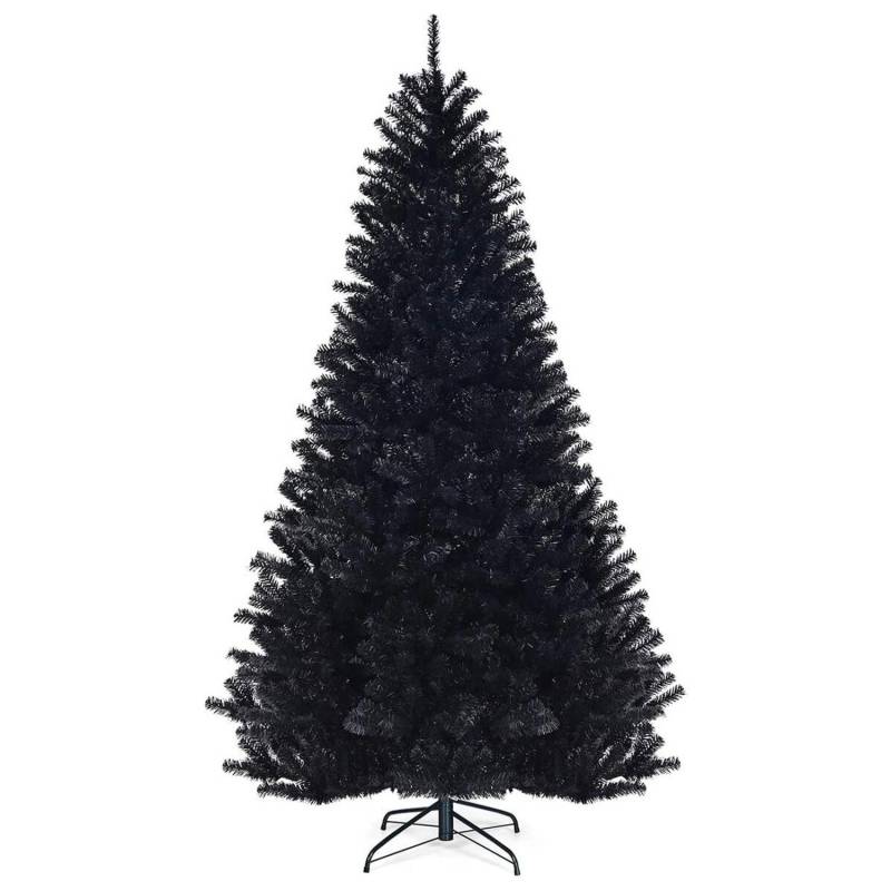 Costway Künstlicher Weihnachtsbaum mit Klappsystem Schwarz 225cm Costway Künstlicher Weihnachtsbaum mit Klappsystem Schwarz 225cm von COSTWAY