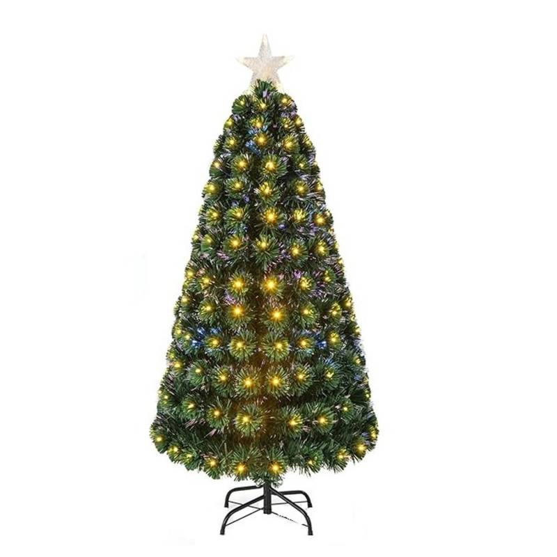 Costway Künstlicher Weihnachtsbaum mit Led Beleuchtetem Stern 150 cm Costway Künstlicher Weihnachtsbaum mit Led Beleuchtetem Stern 150 cm von COSTWAY