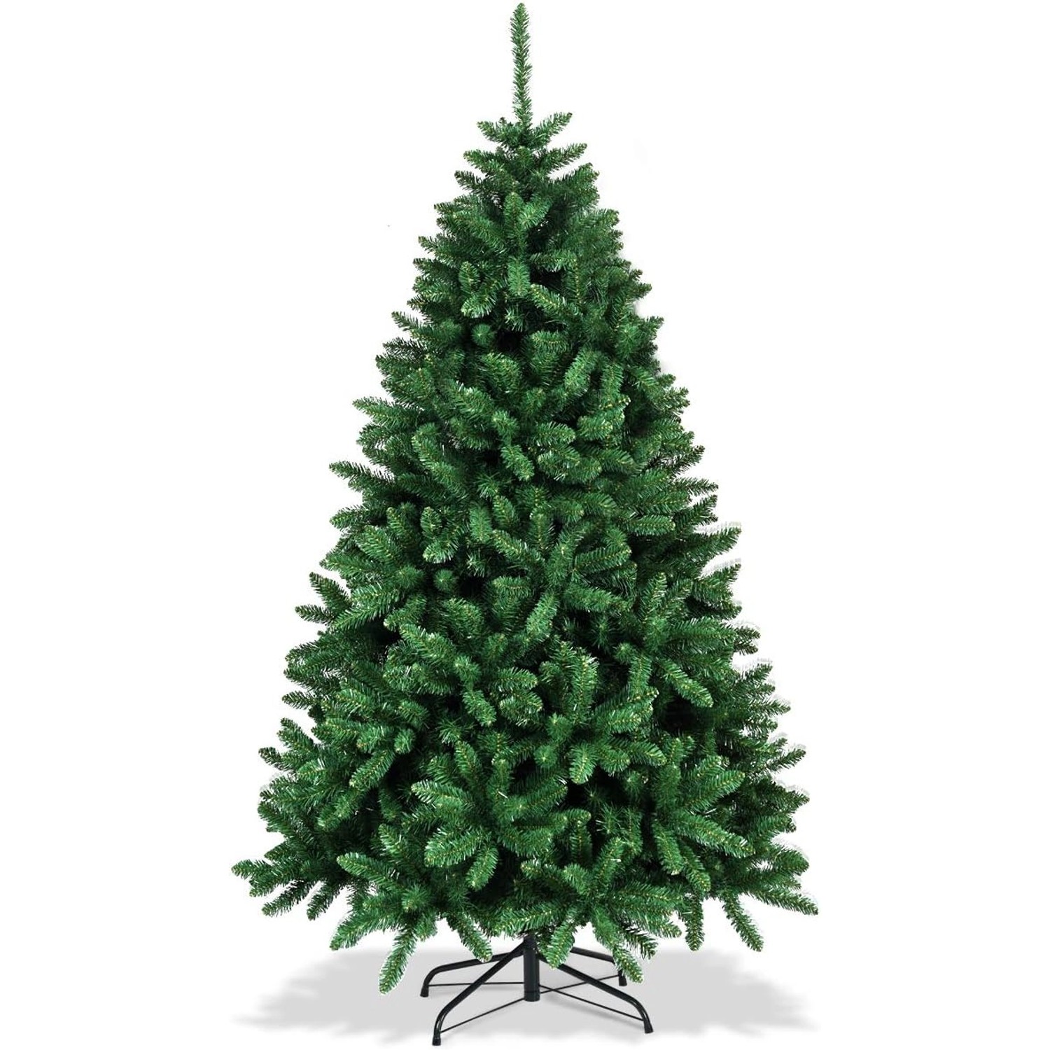 Costway Künstlicher Weihnachtsbaum mit Metallständer 180 cm von COSTWAY