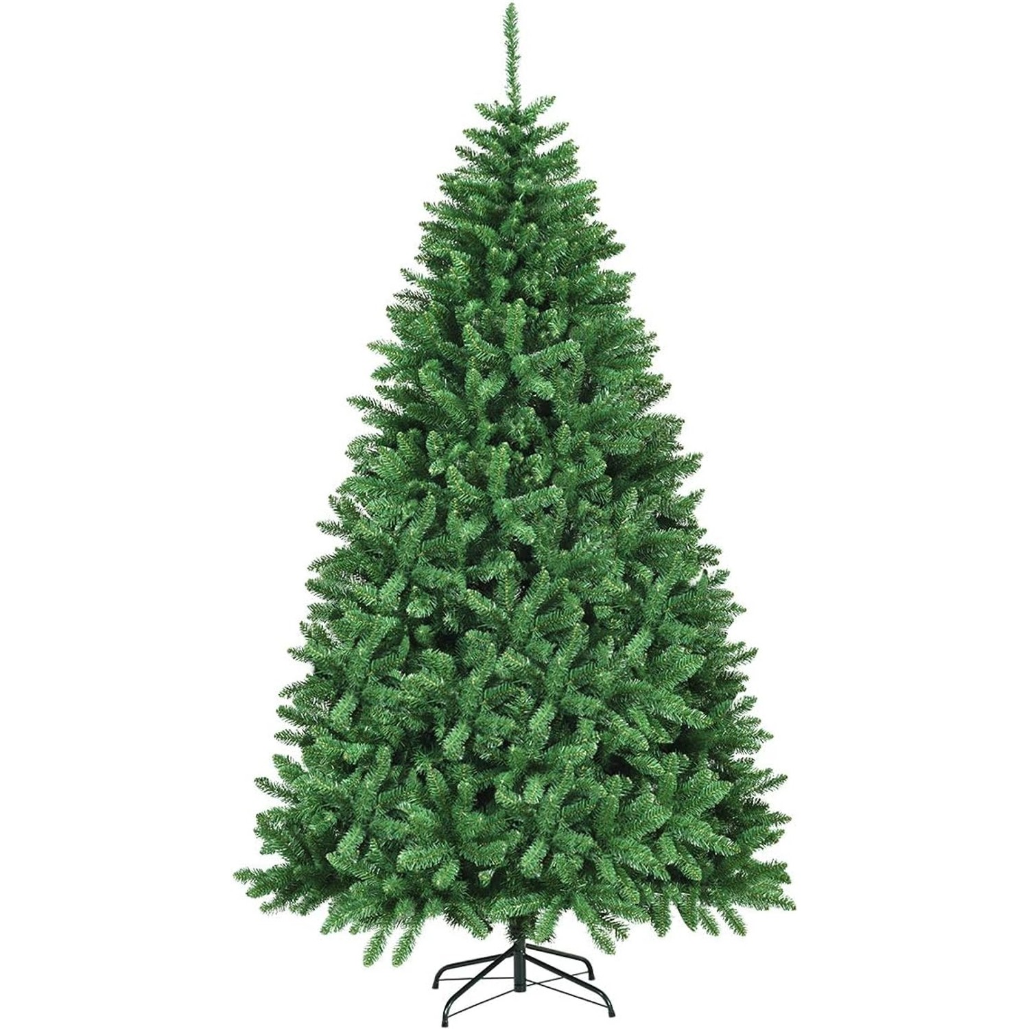 Costway Künstlicher Weihnachtsbaum mit Metallständer 225 cm von COSTWAY