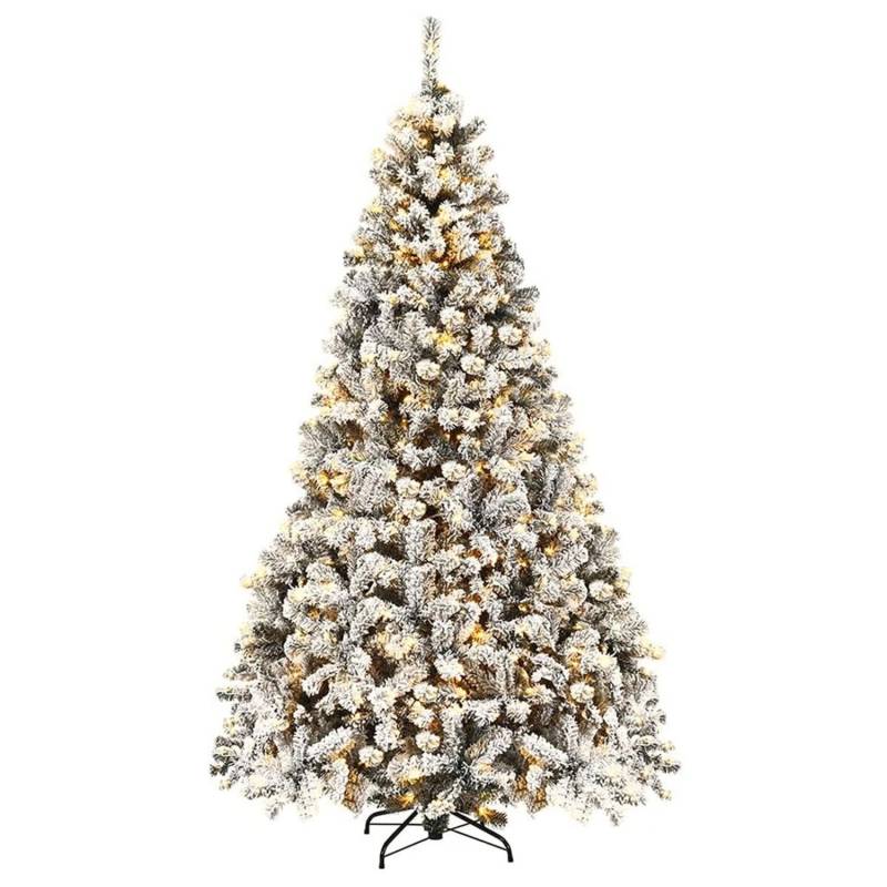 Costway Künstlicher Weihnachtsbaum mit Warmweißen Led-Leuchten 225cm Costway Künstlicher Weihnachtsbaum mit Warmweißen Led-Leuchten 225cm von COSTWAY