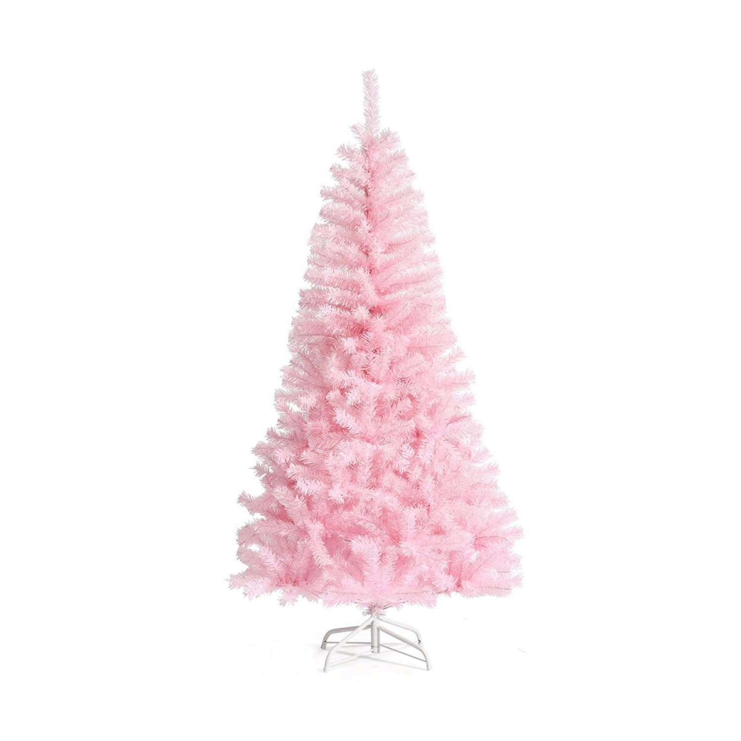 Costway Künstlicher Weihnachtsbaum und 290 Zweigen Rosa 150cm Costway Künstlicher Weihnachtsbaum und 290 Zweigen Rosa 150cm von COSTWAY