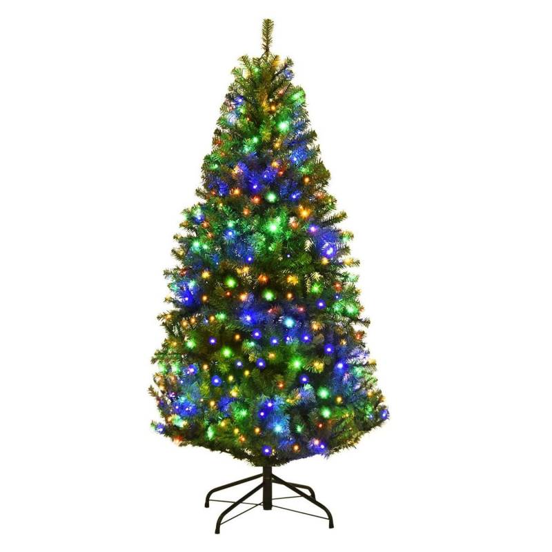 Costway Led Künstlicher Weihnachtsbaum mit 11 Lichtmodi Grün 120CM Costway Led Künstlicher Weihnachtsbaum mit 11 Lichtmodi Grün 120CM von COSTWAY