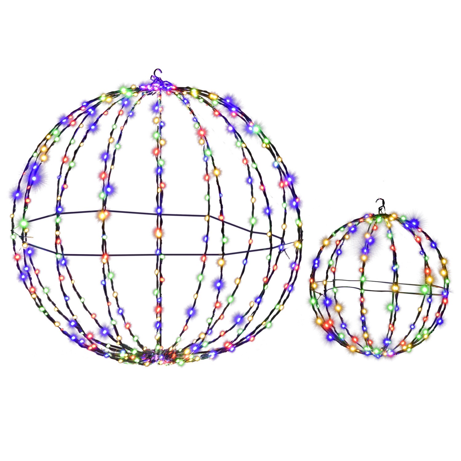 Costway Leuchtkugel Weihnachten Ø 30/56cm Led Dekokugel von COSTWAY