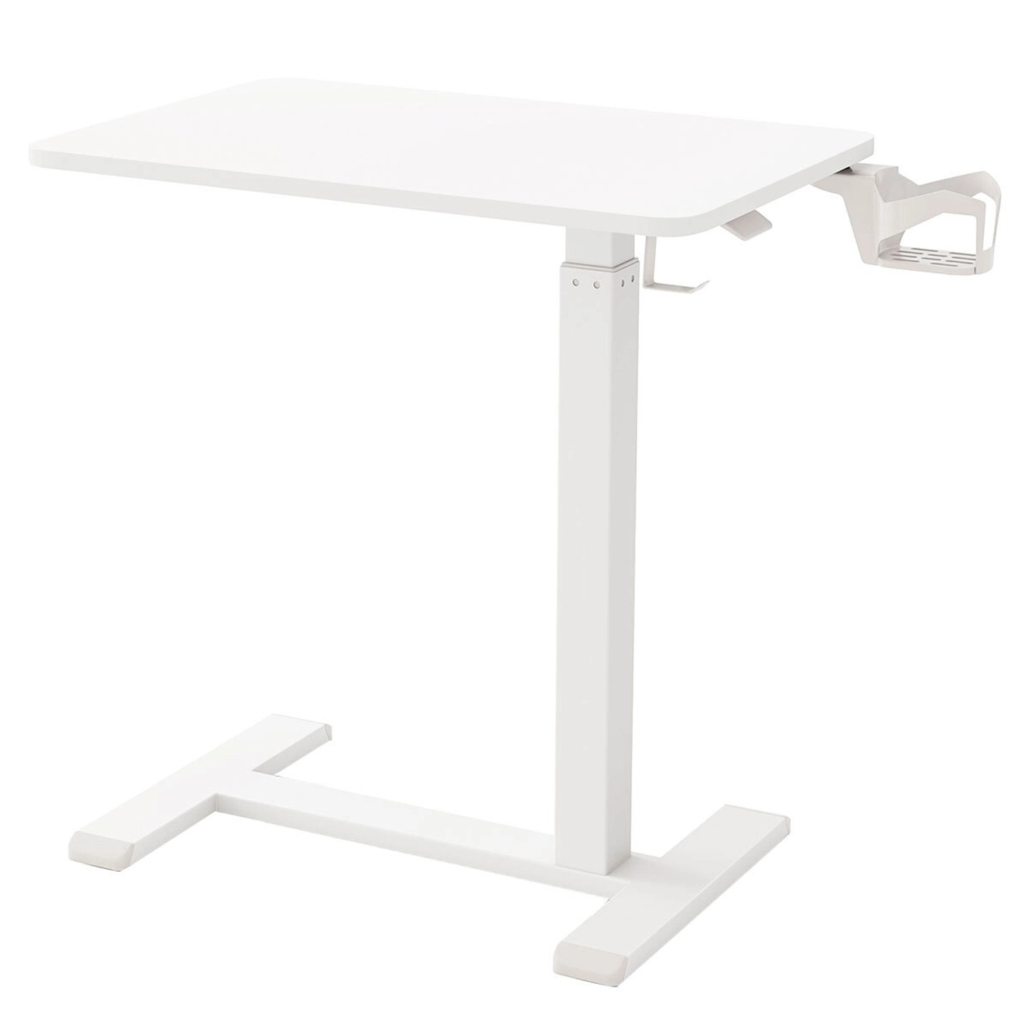 Costway Pflegetisch mit Rollen Betttisch Krankentisch Weiß Costway Pflegetisch mit Rollen Betttisch Krankentisch Weiß von COSTWAY