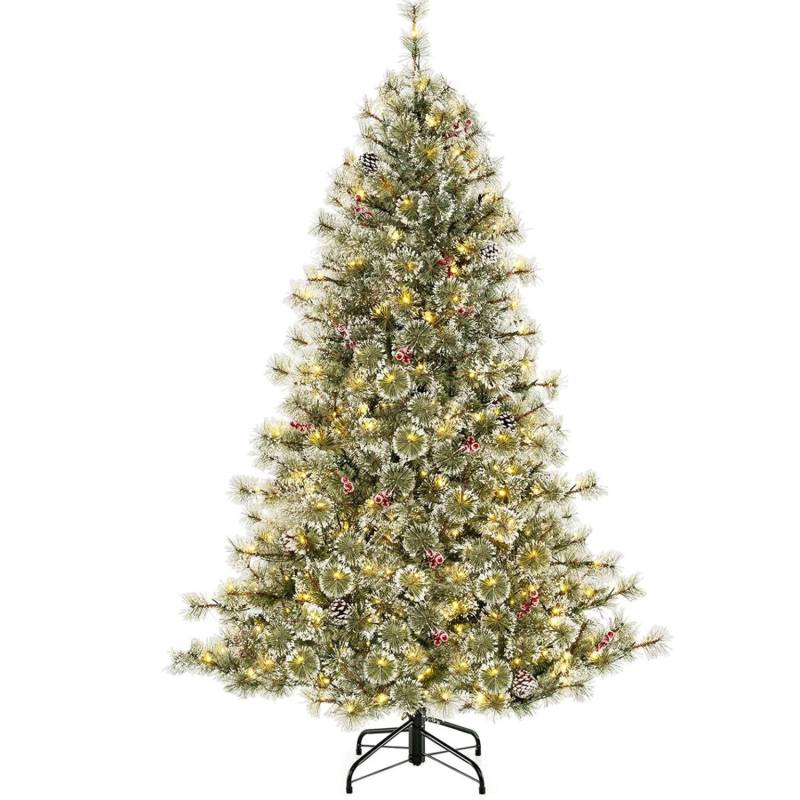 Costway Weihnachtsbaum mit Beleuchtung Scharnierstruktur & 360°180cm Costway Weihnachtsbaum mit Beleuchtung Scharnierstruktur & 360°180cm von COSTWAY